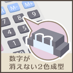 カシオ 本格実務電卓 デスク型 DS-10WKA-N-イメージ8