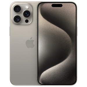 Apple SIMフリースマートフォン iPhone 15 Pro Max 512GB ナチュラルチタニウム MU6W3J/A-イメージ1