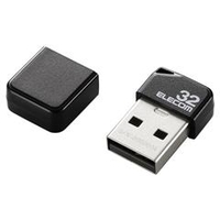 エレコム 小型USB2．0メモリ(32GB) ブラック MF-SU2B32GBK