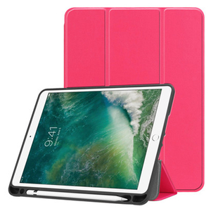 aglow iPad 9．7インチ 2017/2018年モデル用アップルペンシル収納付きケース ピンク IQ-IP2018-PK-イメージ1