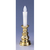 旭電機化成 燭台付安心のろうそく(小) スマイルキッズ ゴールド ARO-4202 GD-イメージ1