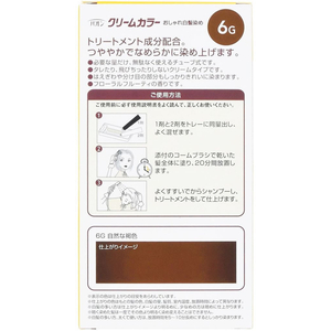 ヘンケルジャパン パオン クリームカラー 6G 自然な褐色 FCU8154-イメージ2