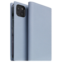 SLG Design iPhone 14 Plus用Full Grain Leather Case パウダーブルー SD24343I14MPB