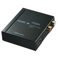 サンワサプライ 光デジタル/アナログ対応 HDMI信号オーディオ分離器 VGA-CVHD5