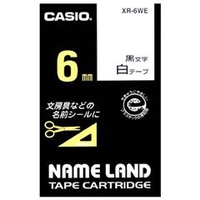 カシオ カシオネームランドテープ XR-6WE