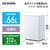 アイリスオーヤマ 【右開き】66L 1ドア冷蔵庫 ホワイト KRSN-7A-W-イメージ1