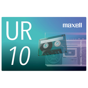 マクセル 録音用カセットテープ 10分 1巻 URシリーズ UR-10N-イメージ1
