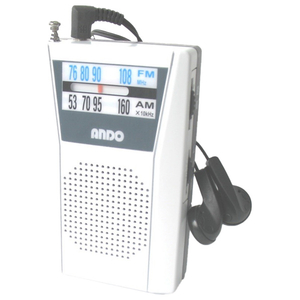 アンドー 携帯型コンパクトラジオ R22-619-イメージ1
