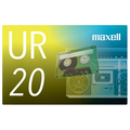 マクセル 録音用カセットテープ 20分 1巻 URシリーズ UR20N