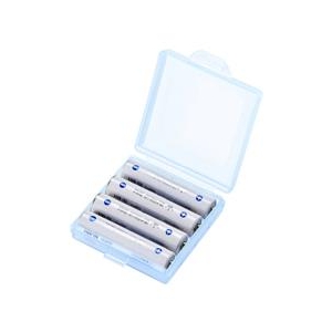 サンワサプライ 電池ケース（単4形用2個セット） ブルー DG-BT4BLN-イメージ3