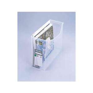 ライオン事務器 ボックスファイル〈フリーボックス〉A4ヨコ 背幅127mm 透明 F805222-87278-イメージ2