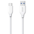 アンカー PowerLine USB-C & USB 3．0ケーブル (0．9m) ホワイト A8163021
