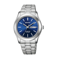 シチズン ソーラーテック腕時計(メンズモデル) レグノ ブルー KM1-211-71