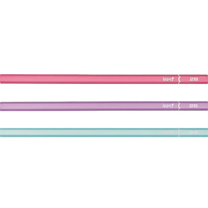 トンボ鉛筆 ippo!かきかたえんぴつ 12本 プレーン ピンク 2B F907469-KB-KPW04-2B-イメージ2