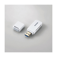 エレコム USB3．0対応メモリカードリーダ(スティックタイプ) ホワイト MR3-D011WH