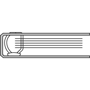 リヒトラブ D型リングファイル A4ヨコ 背幅46mm 青 1冊 F808833-G2236-8-イメージ4