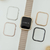 GAACAL Apple Watch Series 4-6/SE1-2 [40mm]用メタリック スワロフスキーフレーム ピンク W00290P2-イメージ3