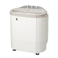 シービージャパン 二層式洗濯機 ウォッシュマン ホワイト TOM-05W