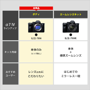 SONY デジタル一眼カメラ・ボディ α7 IV ブラック ILCE-7M4-イメージ14