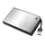 センチュリー HDD/SSDケース MOBILE BOX シルバー×ブラック CMB25U3SV6G-イメージ1