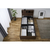アイリスオーヤマ スライド扉収納ベッド シングル LDKシリーズ ウォールナット/ブラック SDBSｳｵ-ﾙﾅﾂﾄ/ﾌﾞﾗﾂｸ-イメージ8