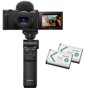 SONY デジタルカメラ シューティンググリップキット VLOGCAM ブラック ZV-1M2GB-イメージ1