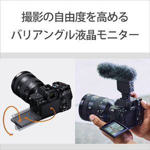 SONY デジタル一眼カメラ・ズームレンズキット α7 IV ブラック ILCE-7M4K-イメージ10