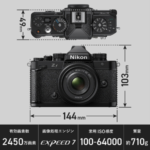 ニコン デジタル一眼カメラ・ボディ Z ブラック ZF-イメージ5