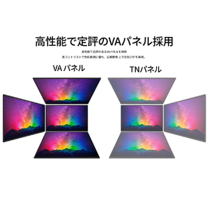 JAPANNEXT 34型ゲーミング液晶ディスプレイ ブラック JN-34VC165UQR-イメージ6