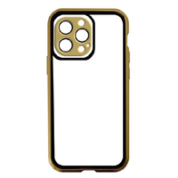 サムライワークス iPhone 13 Pro用360°フルプロテクトケース HASH FEAT．#F ゴールド HF-AGEI13P-01GD