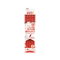 トンボ鉛筆 ippo!丸つけ用赤えんぴつ ダース箱 F907492-CV-KIV