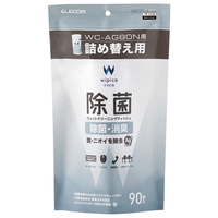 エレコム 除菌ウェットクリーニングティッシュ 90枚・詰め替え用 WC-AG90SPN