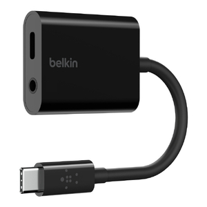 BELKIN USB-C to 3．5mmオーディオチャージアダプタ ブラック NPA004BTBK-イメージ1