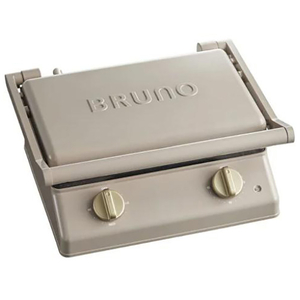 BRUNO グリルサンドメーカー ダブル グレージュ BOE084-GRG-イメージ1