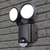 エルパ 屋外用LEDセンサーライト AC電源 8W LED 2灯 ESL-SS802AC-イメージ2