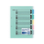 コクヨ カラー仕切カード(ファイル用) A4タテ 5山 2穴 2組 F805031-ｼｷ-70-イメージ1