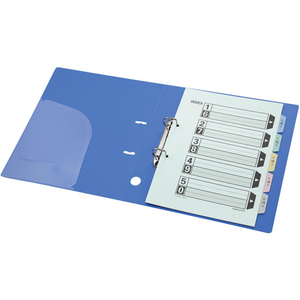 コクヨ カラー仕切カード(ファイル用) A4ヨコ 5山 2穴 10組 F805032-ｼｷ-65-イメージ2