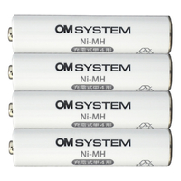 OMデジタルソリューションズ OM SYSTEM製ICレコーダー用単4形ニッケル水素充電池(4本組) OM SYSTEM BR404OM
