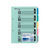 コクヨ カラー仕切カード(ファイル用) B5タテ 5山 2穴 10組 F805034-ｼｷ-61-イメージ1
