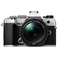 OMデジタルソリューションズ デジタル一眼カメラ・14-150mm II レンズキット OMSYSTEM シルバー OM-5LK14-150SLV