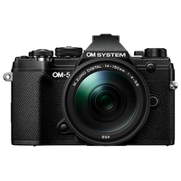 OMデジタルソリューションズ デジタル一眼カメラ・14-150mm II レンズキット OMSYSTEM ブラック OM5LK14150BLK