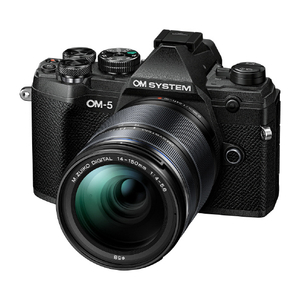 OMデジタルソリューションズ デジタル一眼カメラ・14-150mm II レンズキット OMSYSTEM ブラック OM-5LK14-150BLK-イメージ2