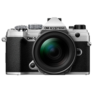 OMデジタルソリューションズ デジタル一眼カメラ・12-45mm F4．0 PRO レンズキット OMSYSTEM シルバー OM-5LK12-45SLV-イメージ1