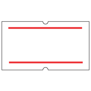 サトー ハンドラベラー SPラベル(強粘)赤二本線 10巻 1パック（10巻） F804135-219999042-イメージ1