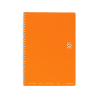 コクヨ ソフトリングノート(ドット入り罫線) オレンジ セミB5 B罫 F118105-ｽ-SV301BT-YR