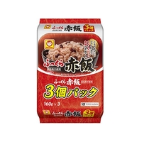 東洋水産 マルちゃん ふっくら赤飯 160g×3個入パック FCN2562