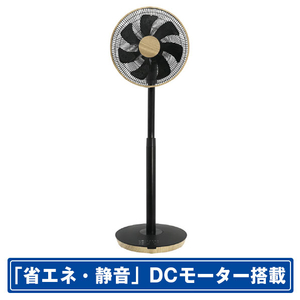 SKジャパン DCモーター搭載リビング扇風機 木目 SKJKT30FSFM-イメージ1