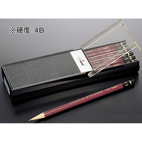 三菱鉛筆 ハイユニ 4B 12本入 F015902-HU4B