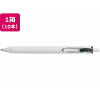 三菱鉛筆 ユニボールワン 0.38mm グリーンブラック 10本 FCC0693-UMNS38.7