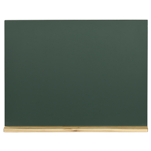 馬印 木製黒板(壁掛) 粉受けクリア塗装 450×600mm F041782-W2G-イメージ1